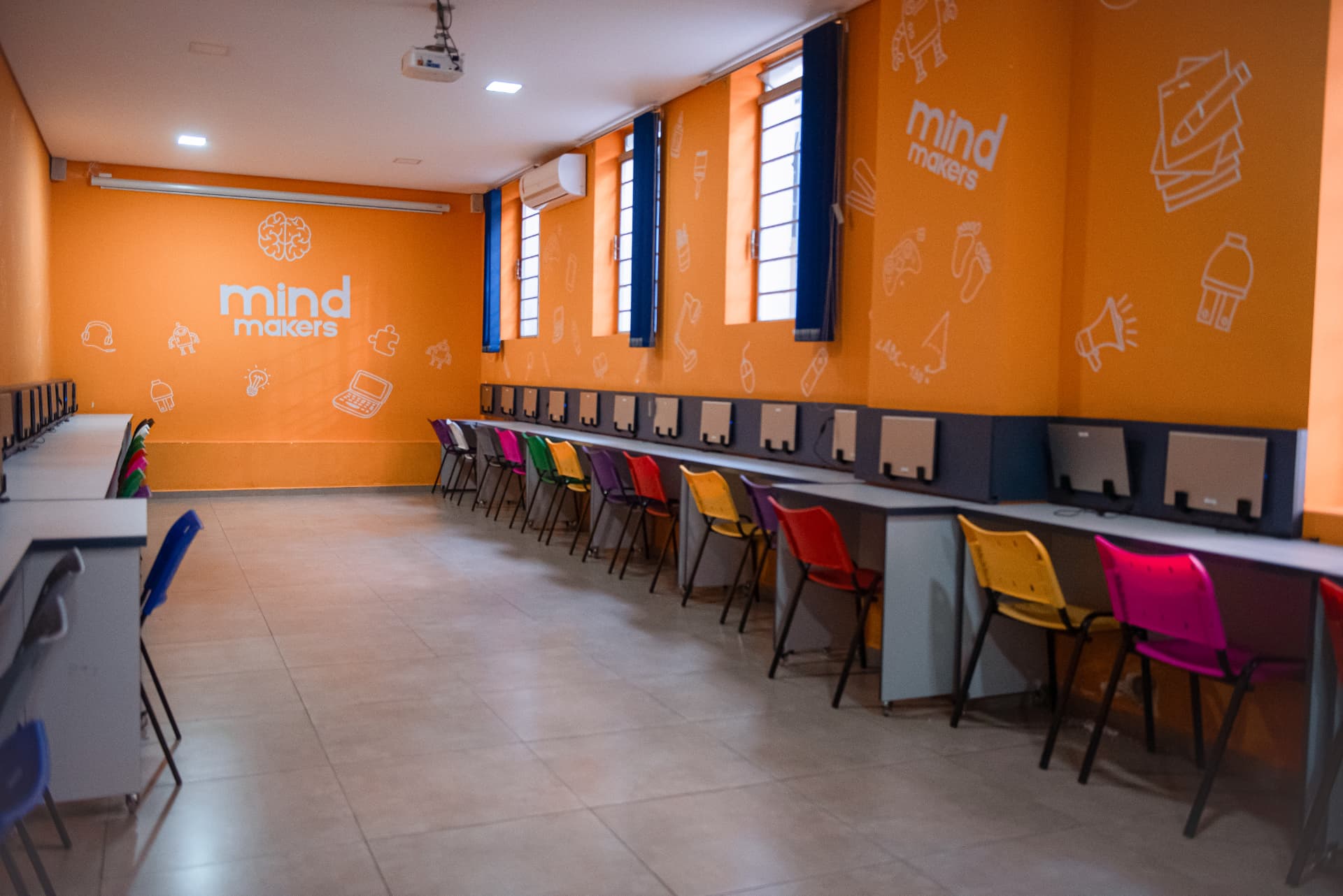 MindMakers — Sala de Informática — Colégio Sion Ipiranga